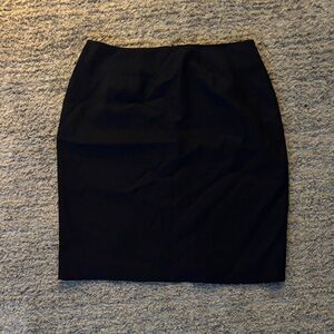 Express Elegant Black Pencil Skirt